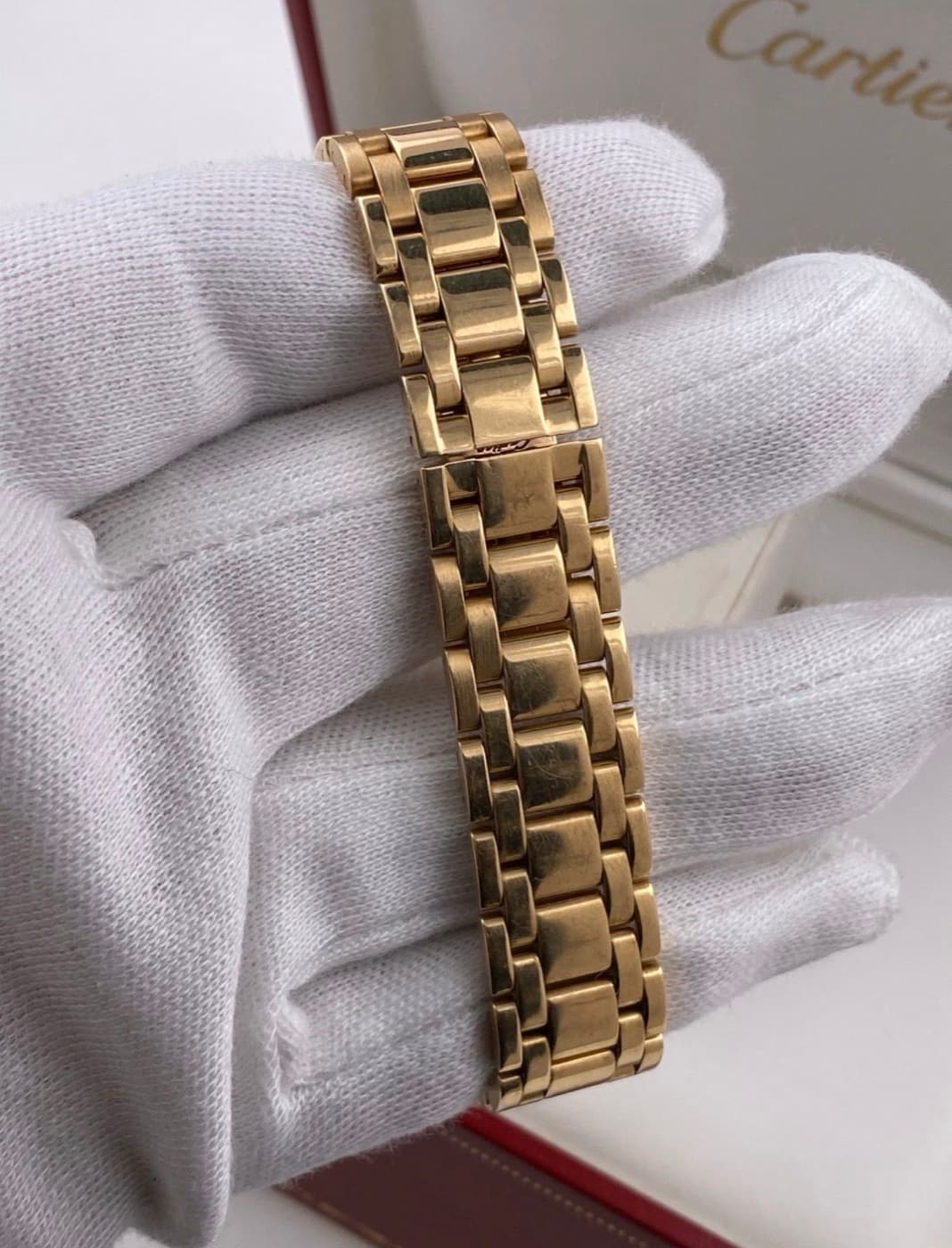 Cartier Tank Américaine (Goldband) – Ansicht 10