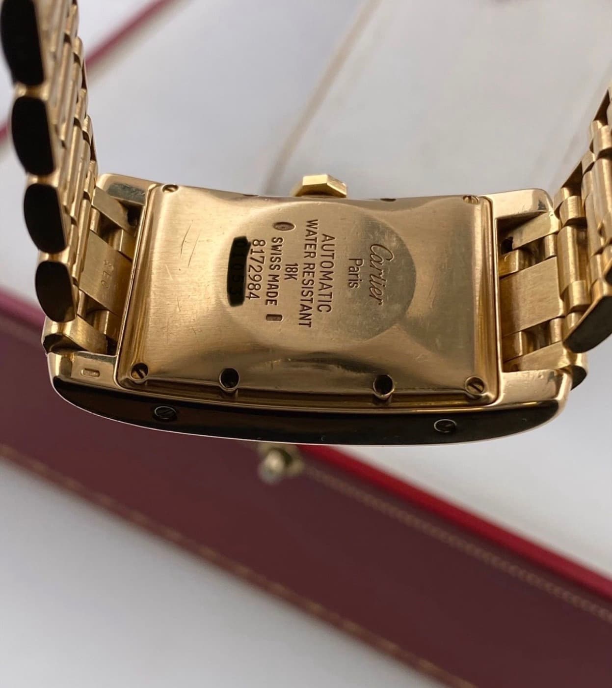 Cartier Tank Américaine (Goldband) – Ansicht 12