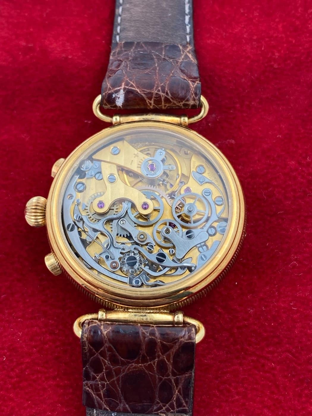 Chatelain Genève Vollkalender-Chronograph mit Mondphase – Ansicht 5