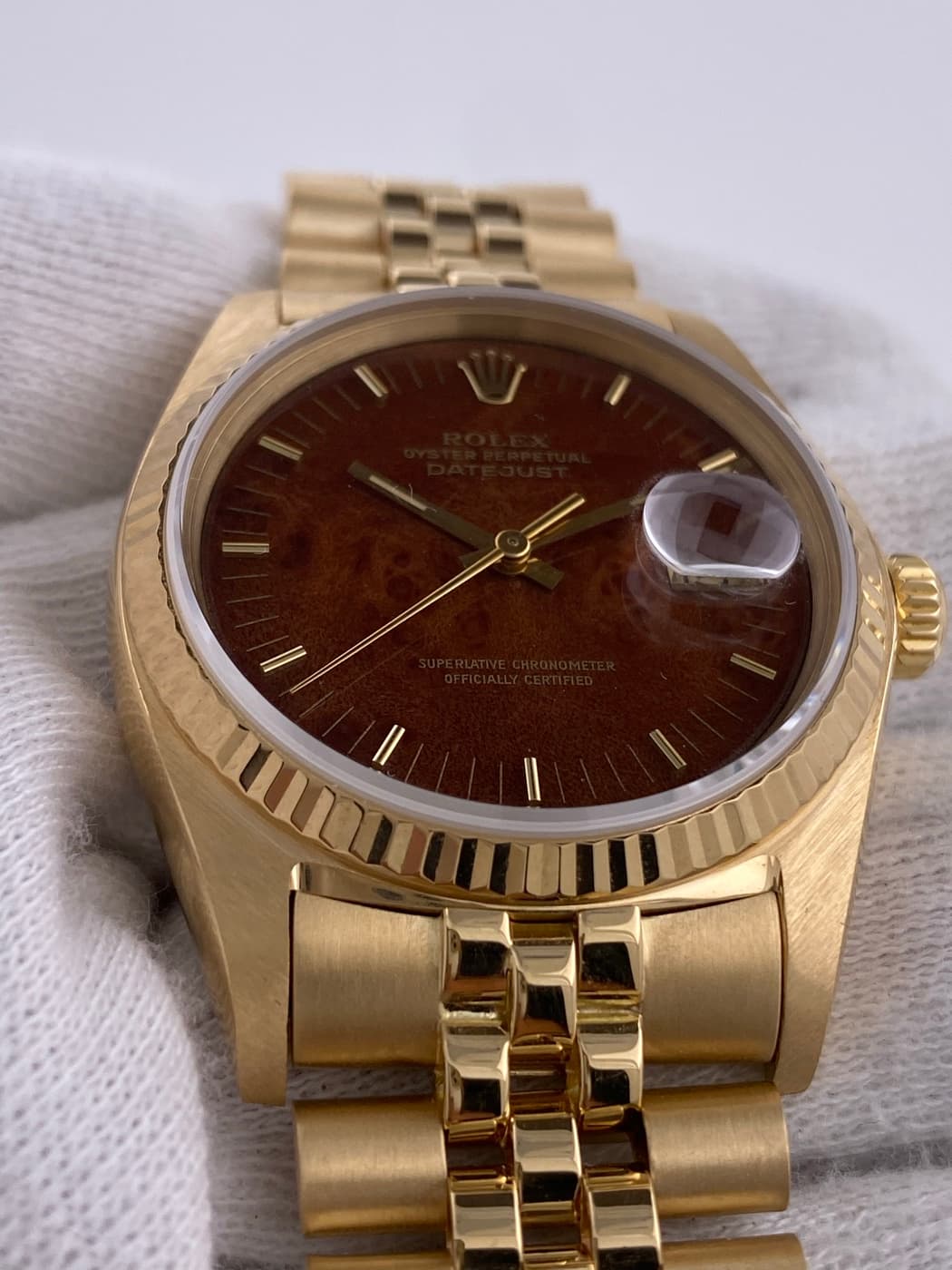 Rolex Datejust 36 „Wurzelholz“ – Ansicht 3