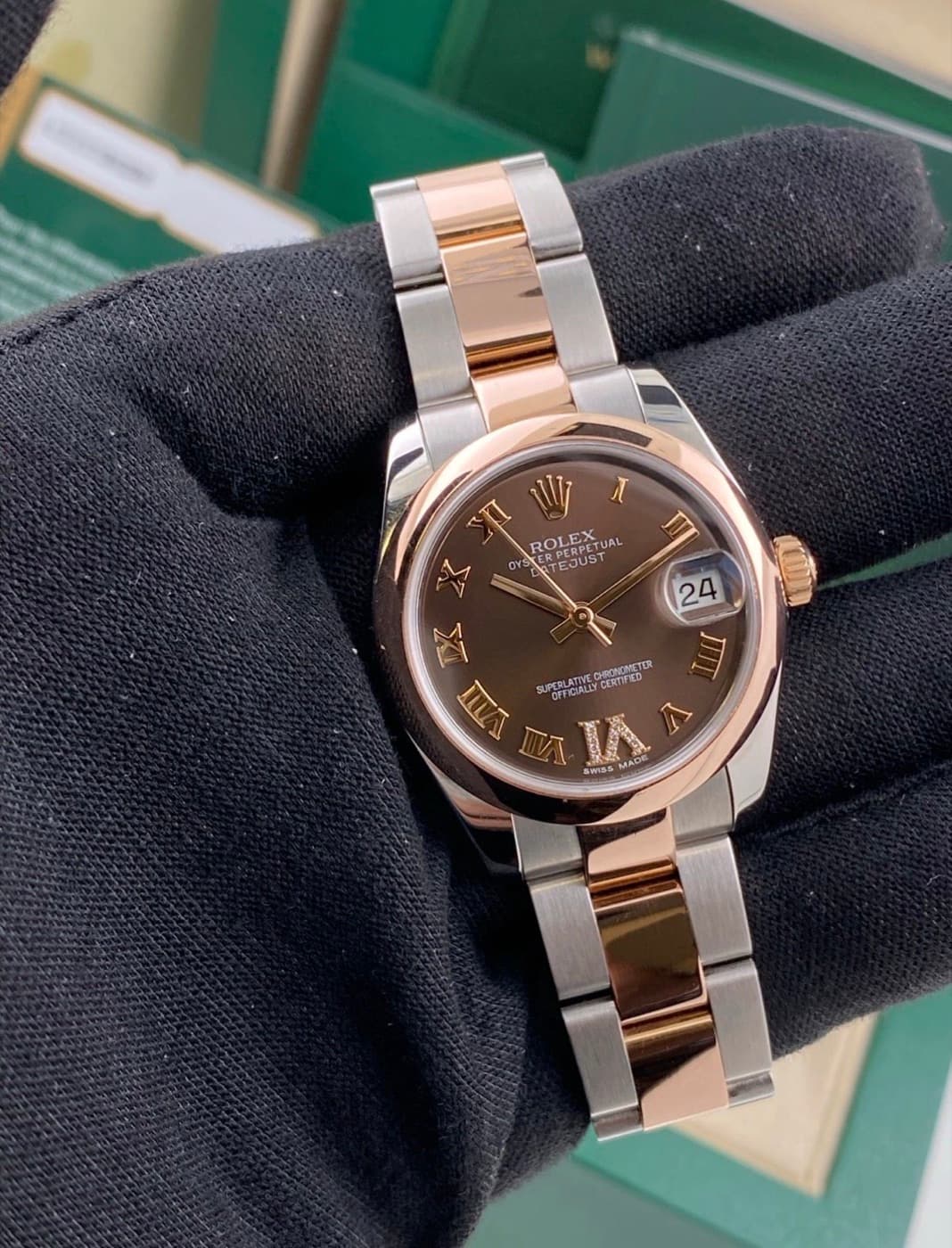 Rolex Datejust 31 „Chocolate“ – Ansicht 3