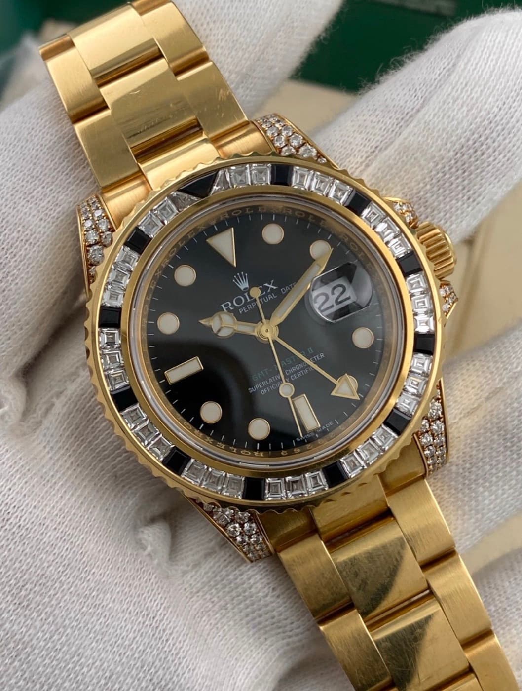 Rolex GMT-Master II „Factory Iced Out“ – Ansicht 7