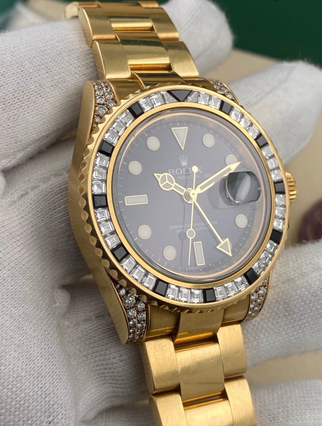 Rolex GMT-Master II „Factory Iced Out“ – Ansicht 8